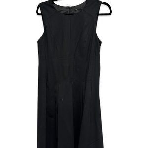 Theory Black Sleeveless Structured Dress - Size 12